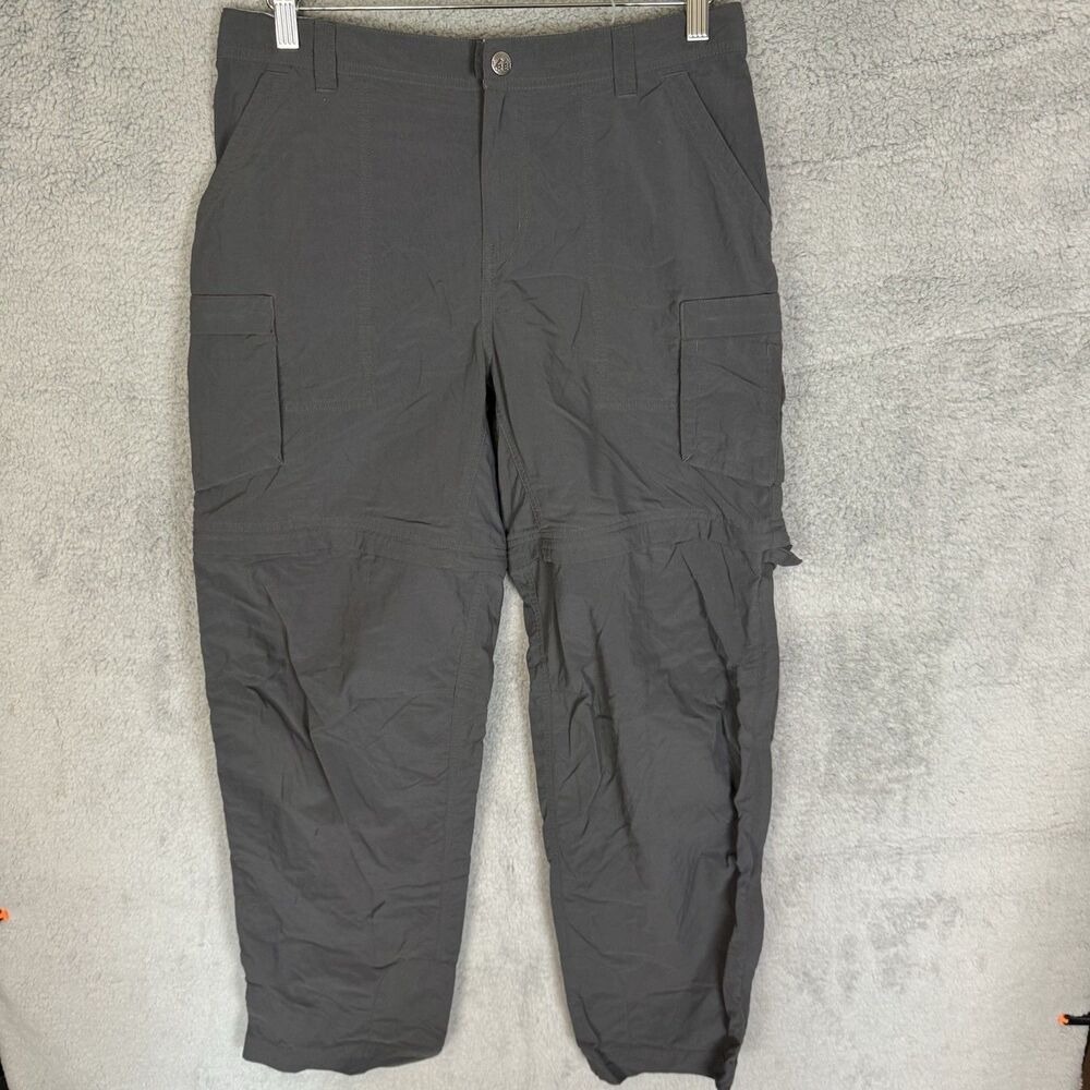 REI Co-Op Pants Womens 10 Grey Convertible Stretch Hiking Outdoor